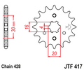 Звезда ведущая  JTF417 16