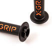 Грипсы X-GRIP Lock-On оранжевые c открытым торцом