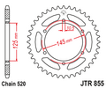 Звезда ведомая JTR855 46