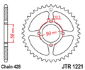 Звезда ведомая JTR1221 45