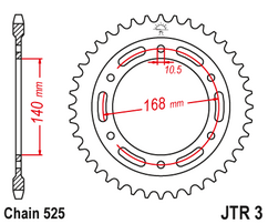 Звезда ведомая JTR3 42