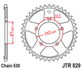 Звезда ведомая JTR829 43