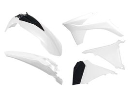 Комплект пластика KTM EXC/EXCF125-500 12-13 белый