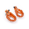 Подножки алюминиевые оранжевые S3 HardRock KTM EXC/EXC-F 24- / Husqvarana TE/FE 24- / GasGas EC/EC-F 24-