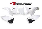 Комплект пластика YZ125-250 02-19 # WR-YZX250 16-19 Revolution бело-черный