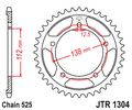 Звезда ведомая JTR1304 47 черная