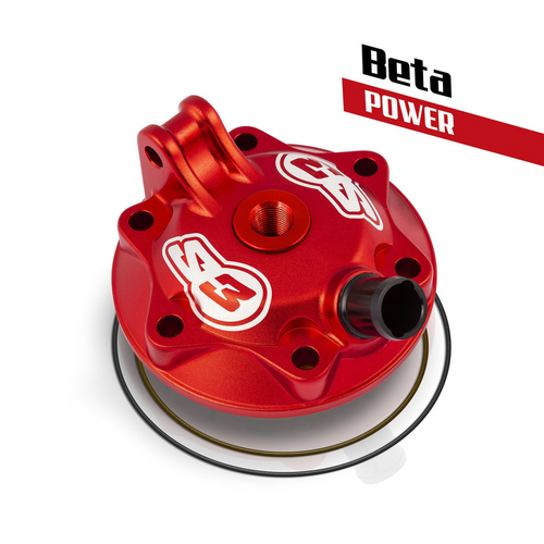 Головка цилиндра S3 с красной ставкой (высокая степень сжатия) Beta RR250 12-