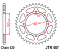 Звезда ведомая JTR487 46