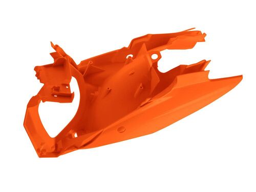 Боковины задние с корпусом  возд. фильтра KTM SX/SXF 13-15 # SX250 13-16 # EXC-EXCF 12-16 оранжевые