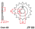 Звезда ведущая 13 зубов Kawasaki KX65 00-20 / KX85 01-20 (428 цепь) JT