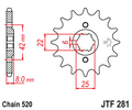 Звезда ведущая  JTF281 13