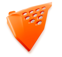 Крышка воздушного фильтра оранжевая с дополнительными вентиляционными отверстиями KTM SX/SXF/125-450/19->