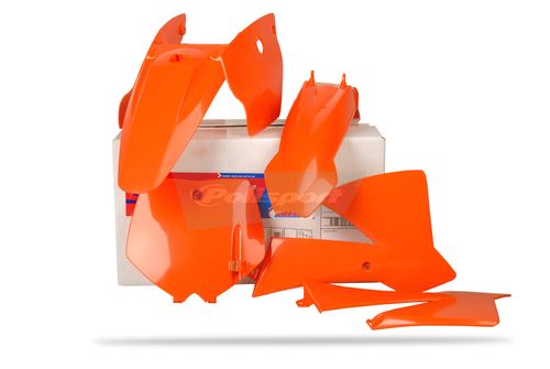 Комплект пластика оранжевого KTM 65SX 02-08