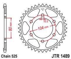 Звезда ведомая JTR1489 42