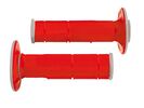 Ручки на руль Soft Grips Dual Compound серо-красные