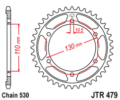 Звезда ведомая JTR479 44