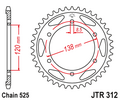 Звезда ведомая JTR312 40