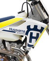 Боковины радиатора белые с графикой комплект Husqvarna TC/FC 2017