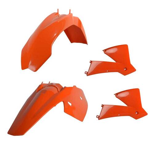 Комплект пластика оранжевого KTM EXC/EXC-F 125-525 2004