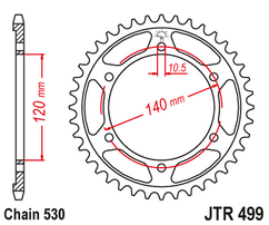 Звезда ведомая JTR499 38