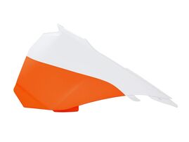 Боковина воздушного фильтра SX85 13-17 оранжево-белая