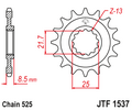 Звезда ведущая JTF1537 17