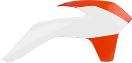 Спойлеры бензобака оранжево-белые KTM SX/SX-F 13-15 / EXC/EXC-F 14-16