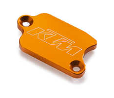 Крышка бачка заднего тормозного цилиндра оранжевая (анодированный алюминий) KTM 950/990 Adventure/03->