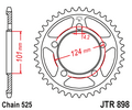 Звезда ведомая JTR898 42