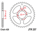 Звезда ведомая JTR257 40