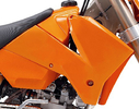 Боковины радиатора оранжевые комплект KTM SX 05-06 / EXC 05-07