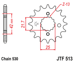 Звезда ведущая JTF513 14