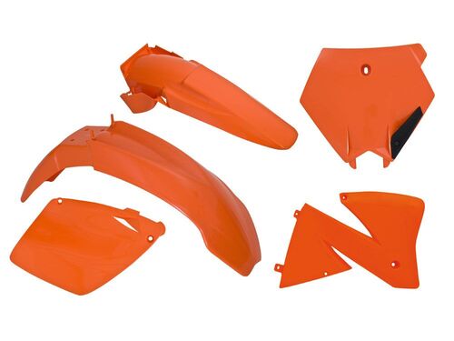 Комплект пластика KTM SX-SXF400-520 00 # EXC-EXCF 125-520 00-02 оранжевый