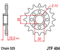 Звезда ведущая JTF404 16