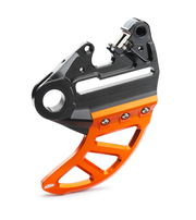 Защита заднего тормозного диска оранжевая KTM EXC/EXCF 125-500 13->