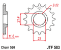 Звезда ведущая JTF583 14