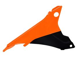 Боковина воздушного фильтра правая оранжево-черная KTM EXC,EXC-F 125-500 14-16 