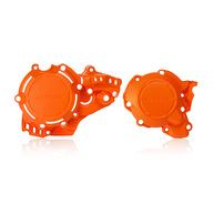 Защита крышек двигателя оранжевая ACERBIS X-POWER ​KTM 250/300EXC 17-19 