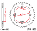 Звезда ведомая JTR1350 38