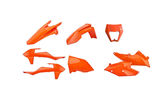 Комплект пластика оранжевый неон KTM EXC/EXC-F 17-19