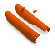 Защита перьев вилки оранжевая KTM SX/SX-F 16-; EXC/EXC-F 17-