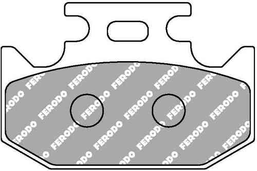 Колодки тормозные дисковые, комплект "Premier" Ferodo (=FDB659SGPLUS)