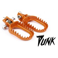 Подножки стальные оранжевые S3 Punk KTM 17- / Husqvarna 17-