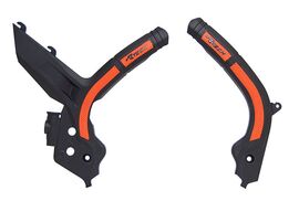 Защита рамы черно-оранжевая KTM SX/SX-F 19-21 / EXC/EXC-F 20-22