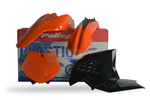 Комплект пластика черно-оранжевый (OEM) KTM SX/SX-F 07-10