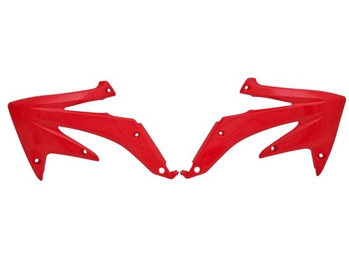 Боковины радиатора красные Honda CRF450R 05-08 