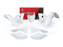 Комплект пластика белый Honda CRF450R 17-18 # CRF250R 18 