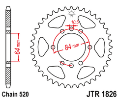 Звезда ведомая JTR1826 40