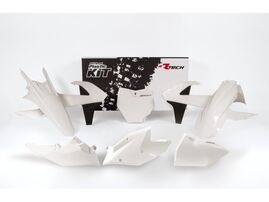 Комплект пластика KTM SX125-150/SXF250-450 16-18 # SX250/XC-F/XC250-450 17-18 # бело-черный