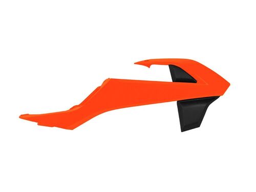 Боковины радиатора оранжево-черные KTM SX65 16-20 
